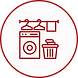 Icon of laundry leak detection