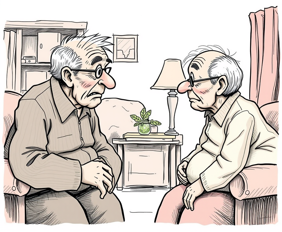 How do elderly parents convey their last wishes?
