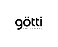 Logo Gotti Switzerland noir et blanc, marque de lunettes Suisse.