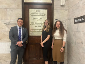 Legislative Placements: Maddy with Parliamentary Counsel