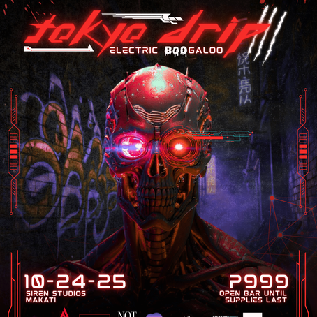 Set the skies on this early Halloween night with Tokyo Drip 3: Electric Boogaloo