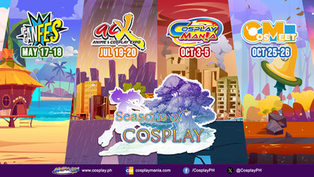 𝗜𝗖𝗬𝗠𝗜: Cosplay.ph Unveils ‘Season of Cosplay’ with Exciting Lineup of Events and Guests for 2025.