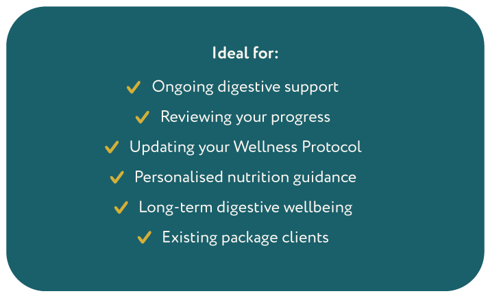 Full gut health and wellness follow up ideal for image