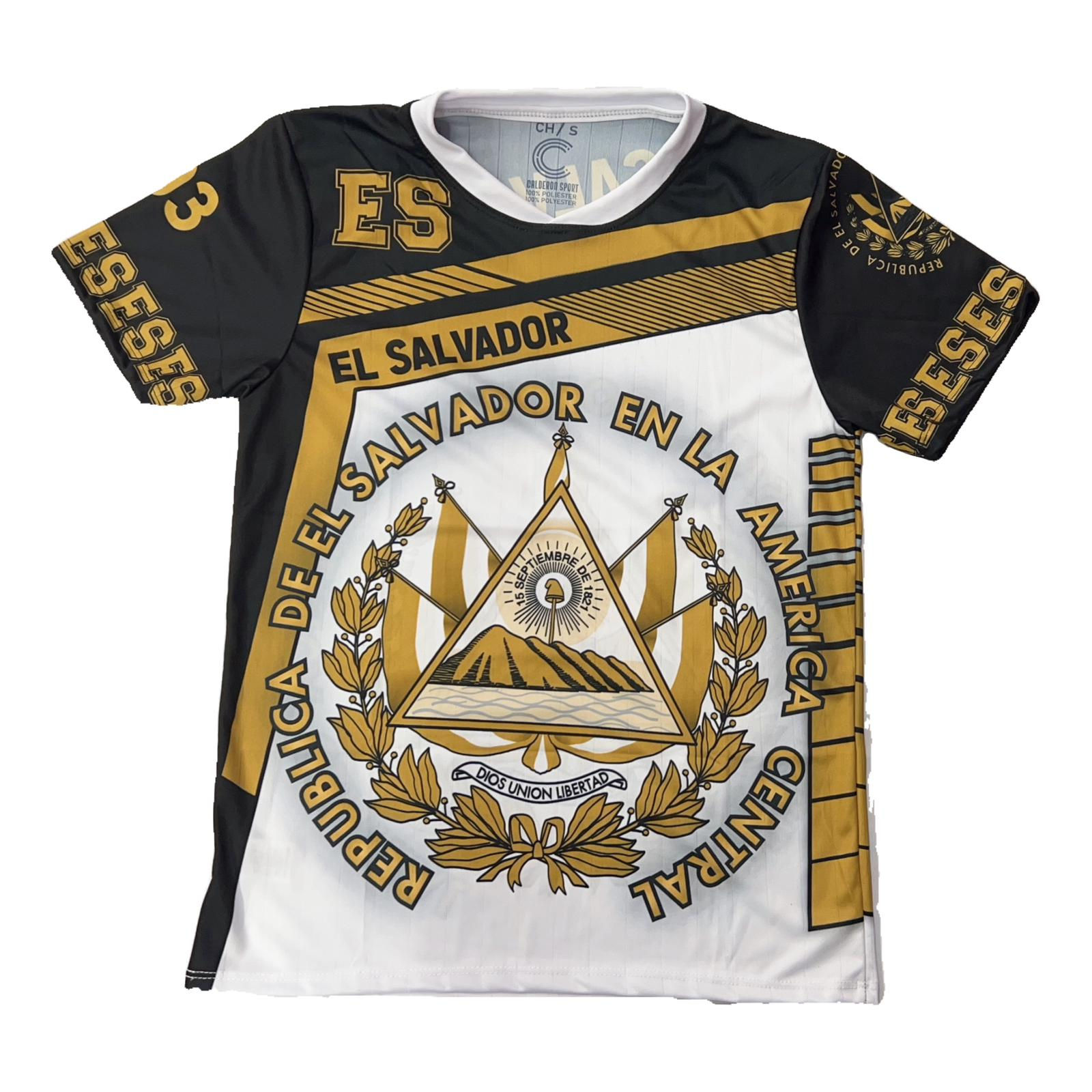 Playera El Salvador, Dorada