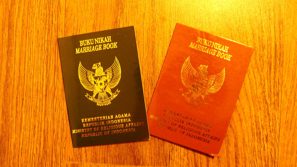 LEGALISASI BUKU NIKAH