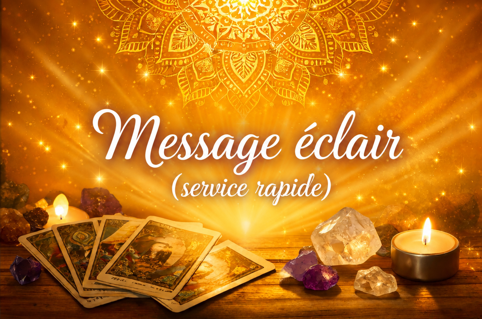 Message éclair - SERVICE RAPIDE