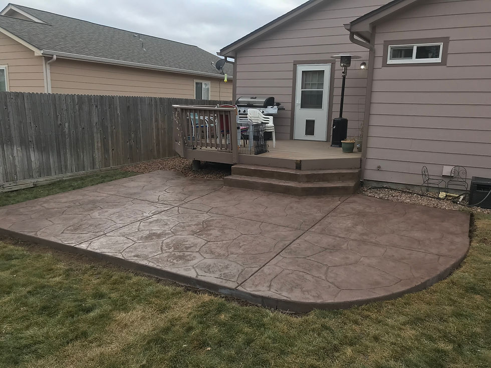 Stamped Concrete & Concrete Colorado