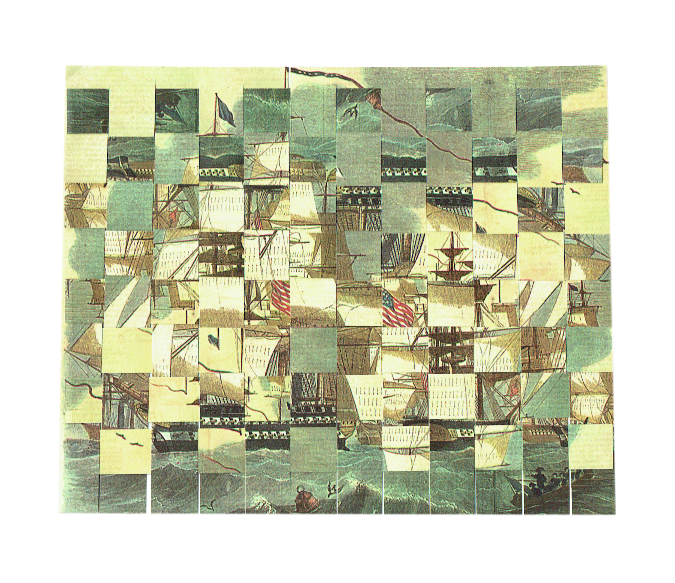Untitled Woven Collage Number 4