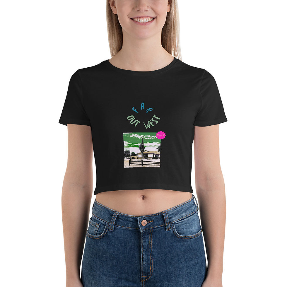 Thumbnail: Dirk K - Far Out west - Women’s Crop Tee