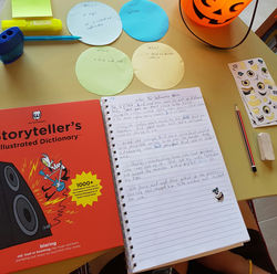 Halloween writing activity