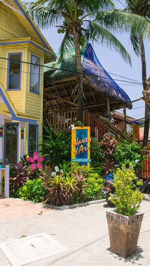 compras de souvenirs, restaurantes,playas snorkeling, diving 