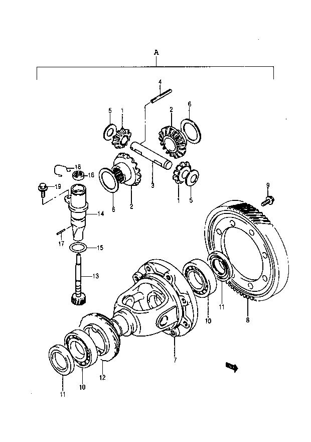 Mechanizm różnicowy AT