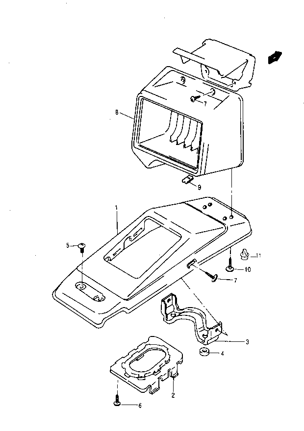 Tunel środkowy - oslony, nakładki