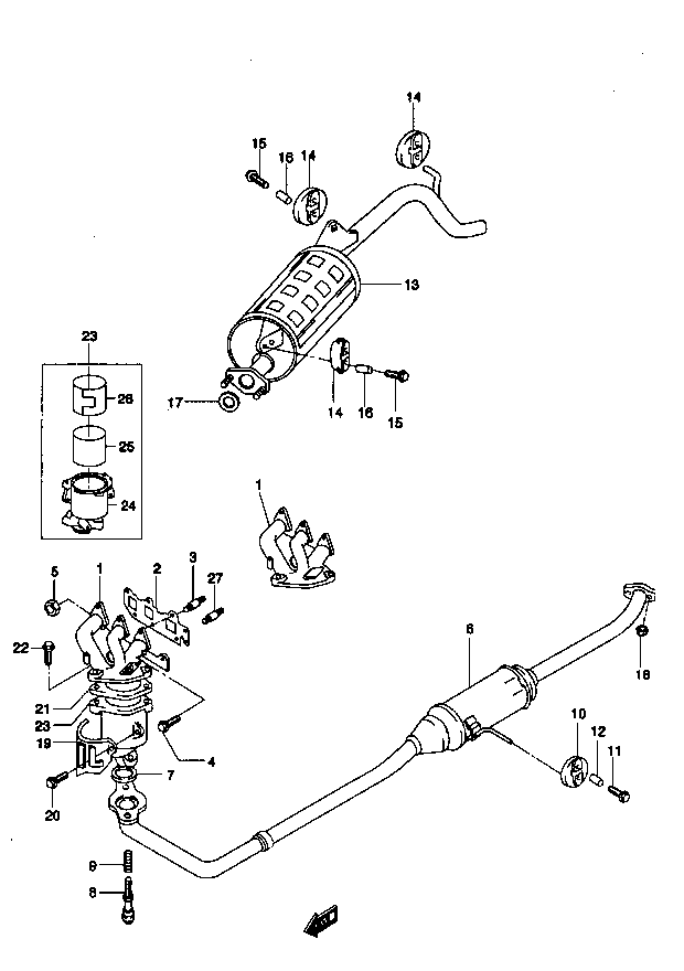 WYDECH Z KATALIZATOREM
