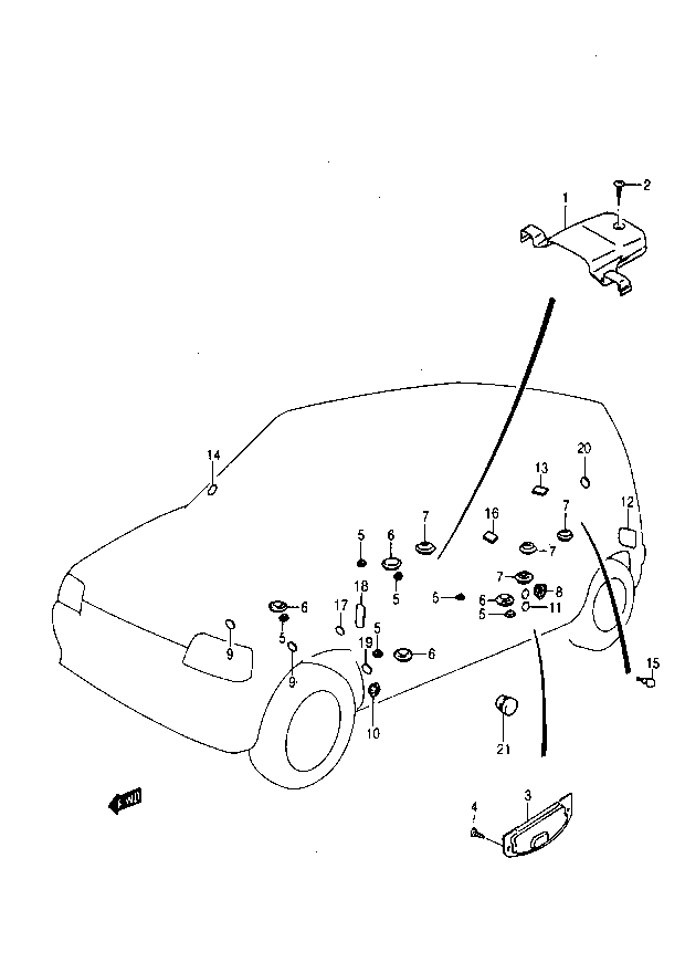 Zaślepki, nakładki, akcesoria wewnętrzne