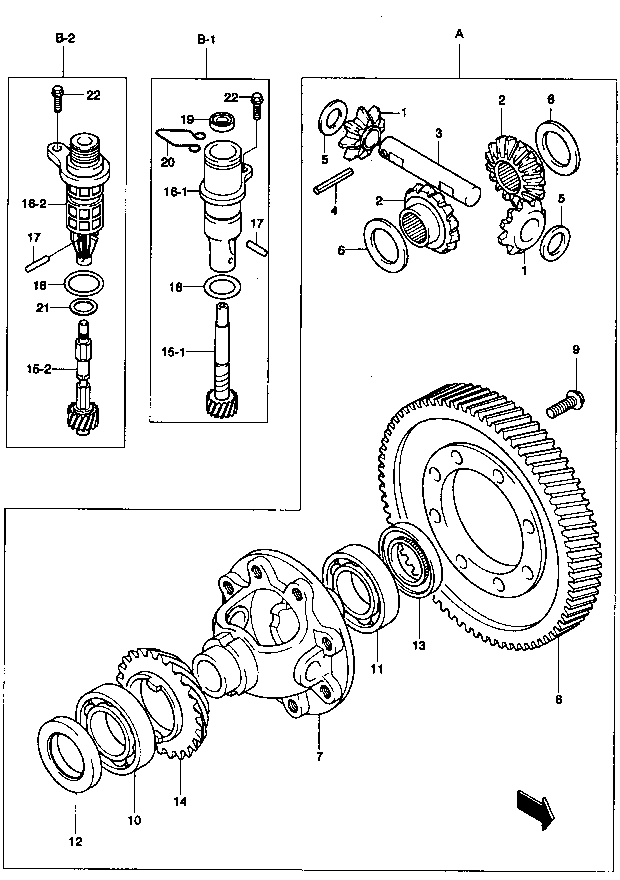 Mechanizm różnicowy MT