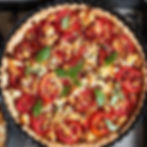 Tomato and feta tart (L)