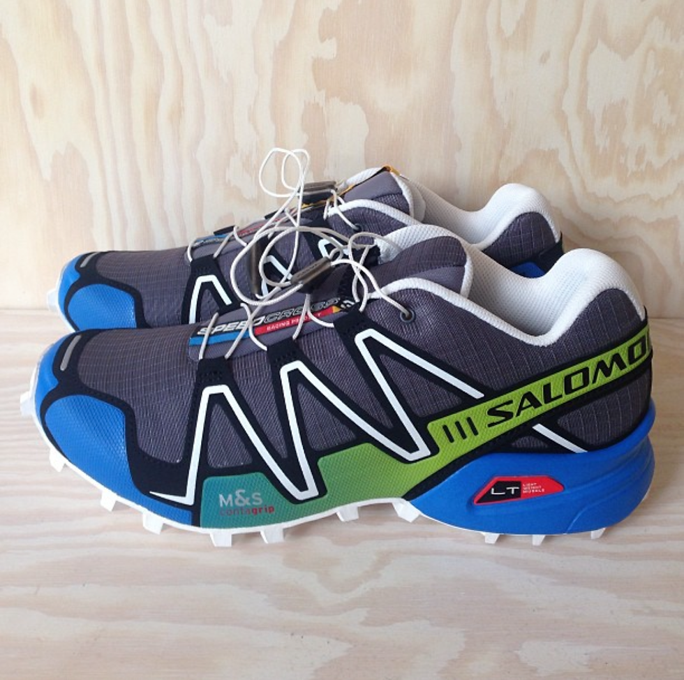 A Salomon Speedcross sold at The Broken Arm in 2013