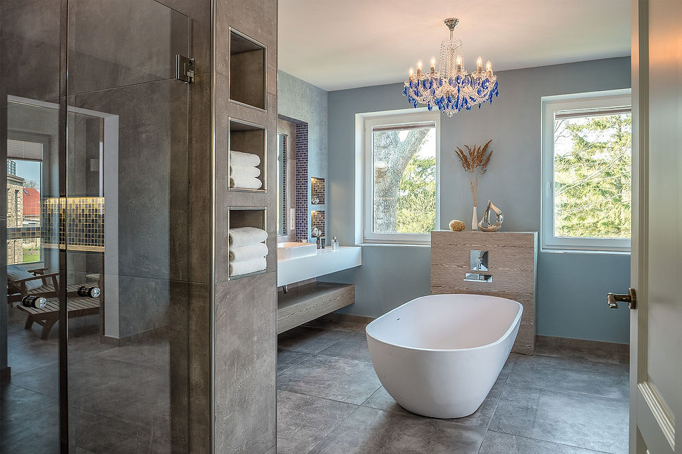 Badezimmer Lotsenhäuser Rügen