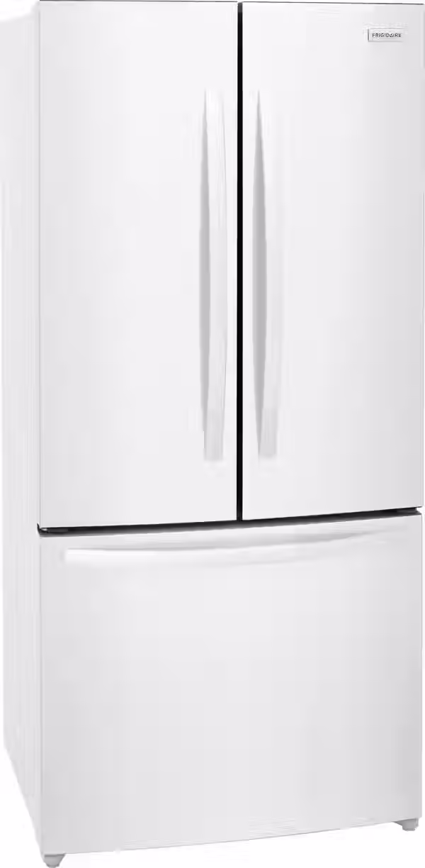 Thumbnail: Frigidaire 18 Cu. Ft. Counter-Depth French Door Refrigerator FRFG1723AW