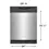 Thumbnail: Frigidaire Gallery 24" Dishwasher