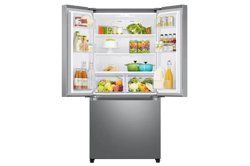 Thumbnail: Samsung Bespoke AI 3-Door French Door33" & Auto Ice Maker