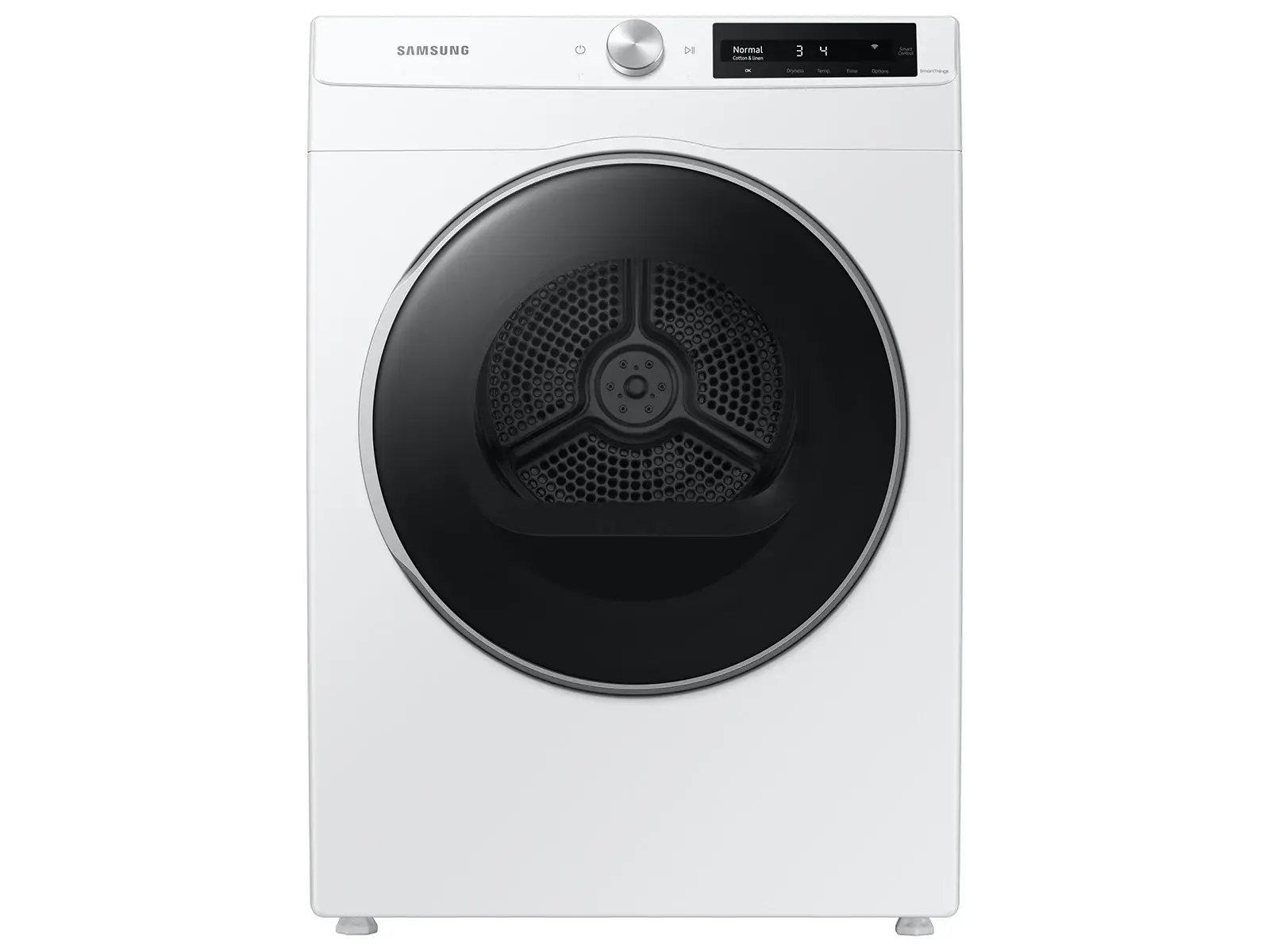 Front Load Electric Dryer Compact Design | AI Smart Dial | 4.0 cu.ft.
