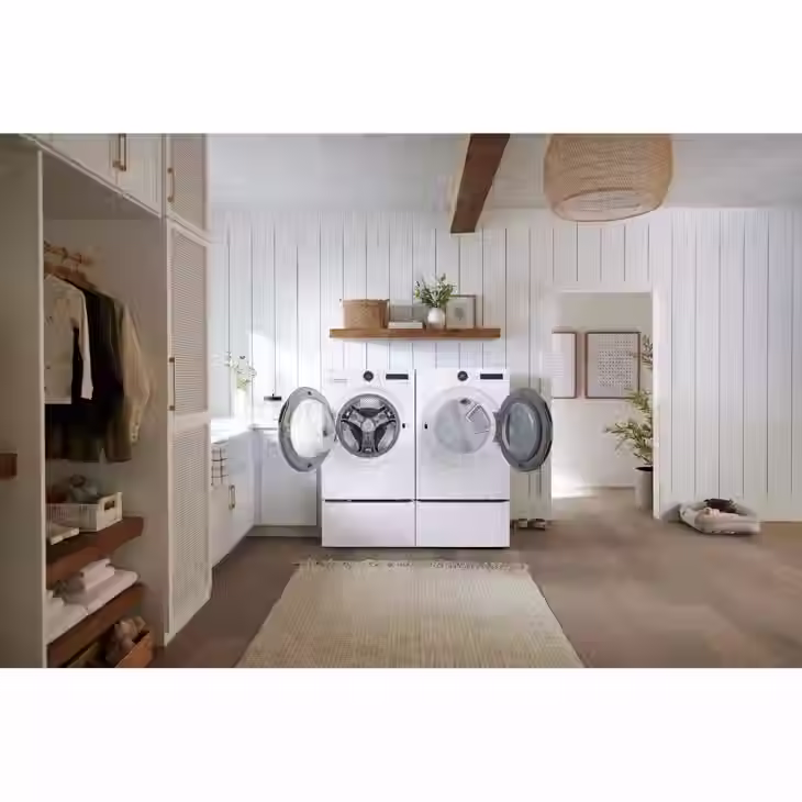 Thumbnail: LG 7.4 cu. ft. Smart Front Load Gas Dryer