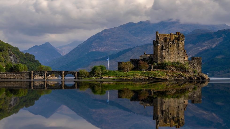 The ruins of Eilean Donan Castle in Scotland, a country doused in ancestral history (Chris Clark)