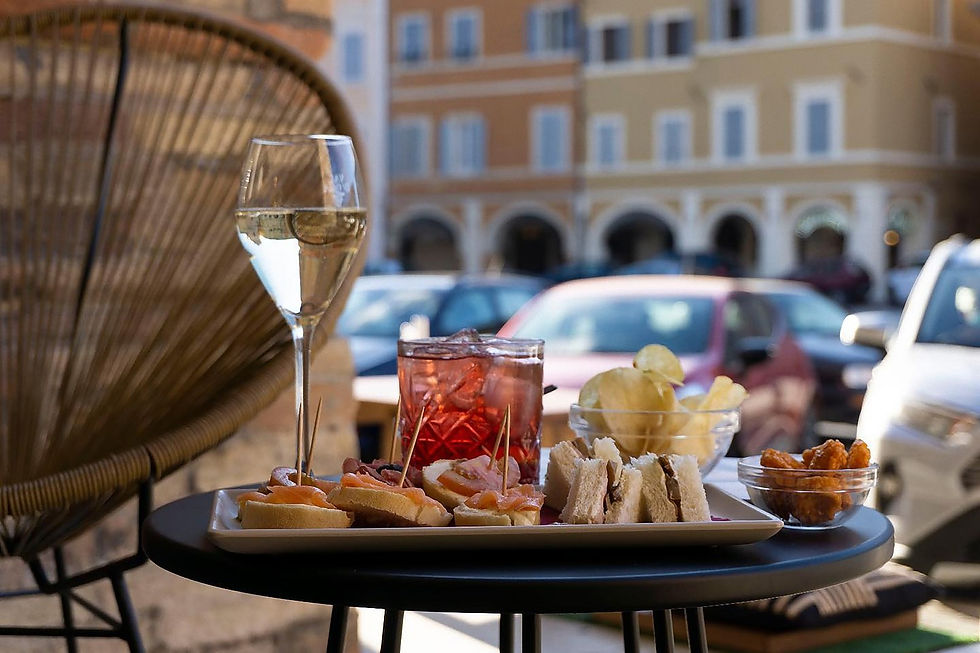 A classic spread for an Italian aperitivo (Lasagnolo9)
