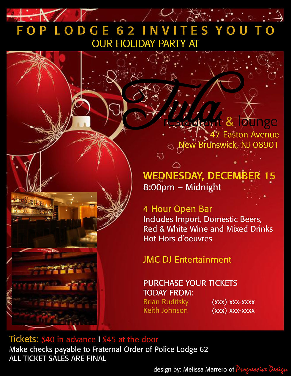 Holiday Party Flyer