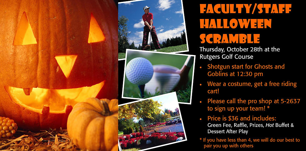 Halloween Golf Ad