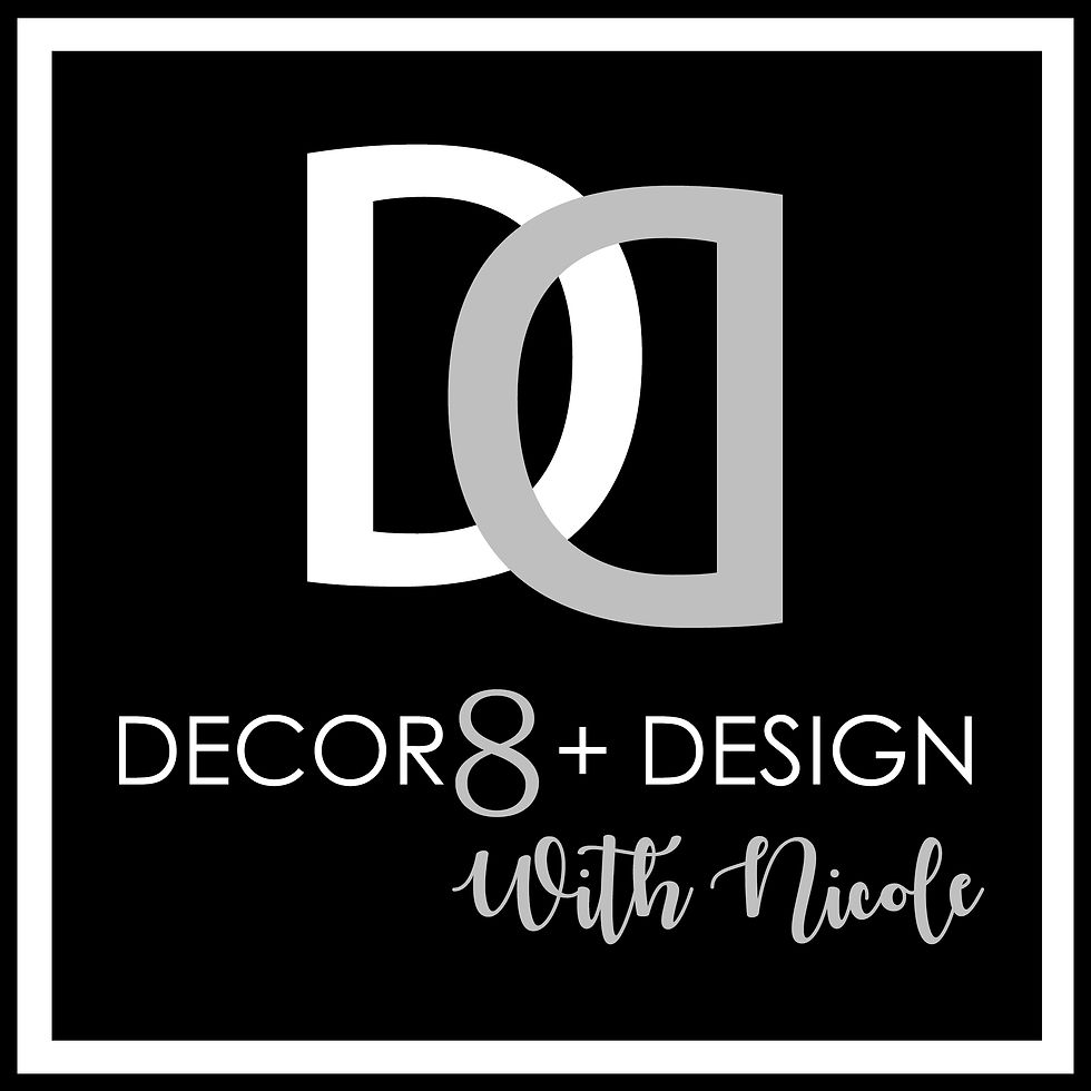 Decor8+Design Logo