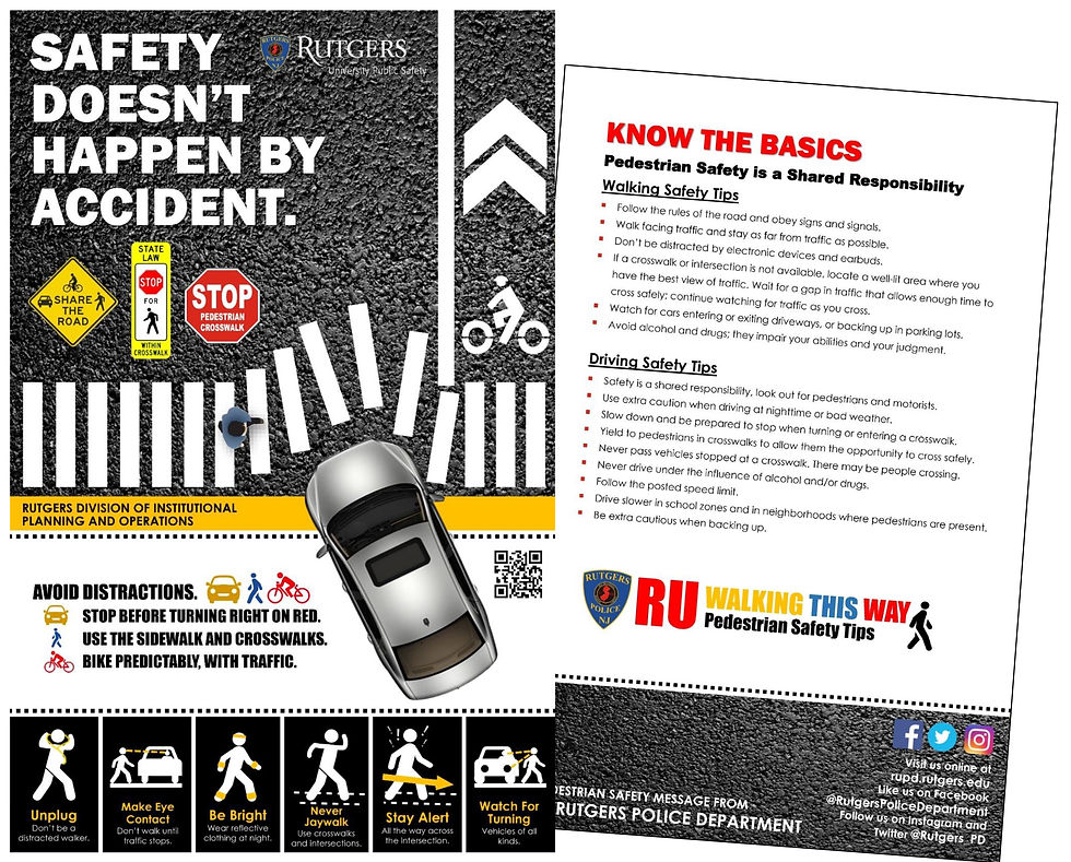 Pedestrian Safety Handout