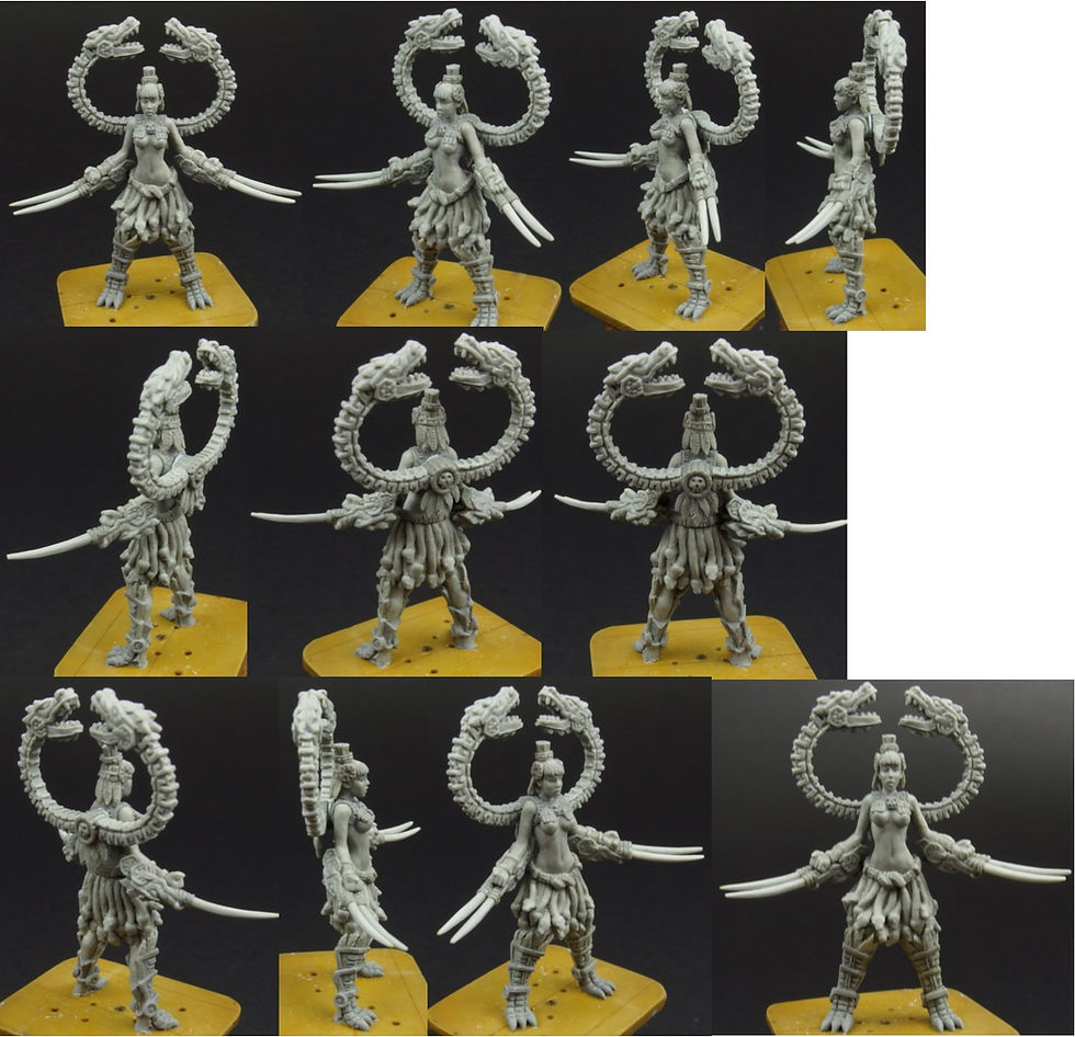 Thumbnail: Coatlicue, The Skirt of Snakes (topless)
