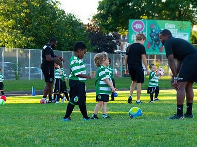 Children’s football training session in West London – boys and girls ages 4–16