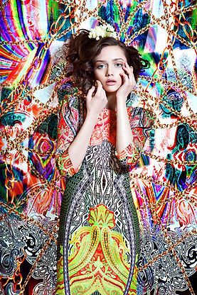 Modèle à motif Vibrant