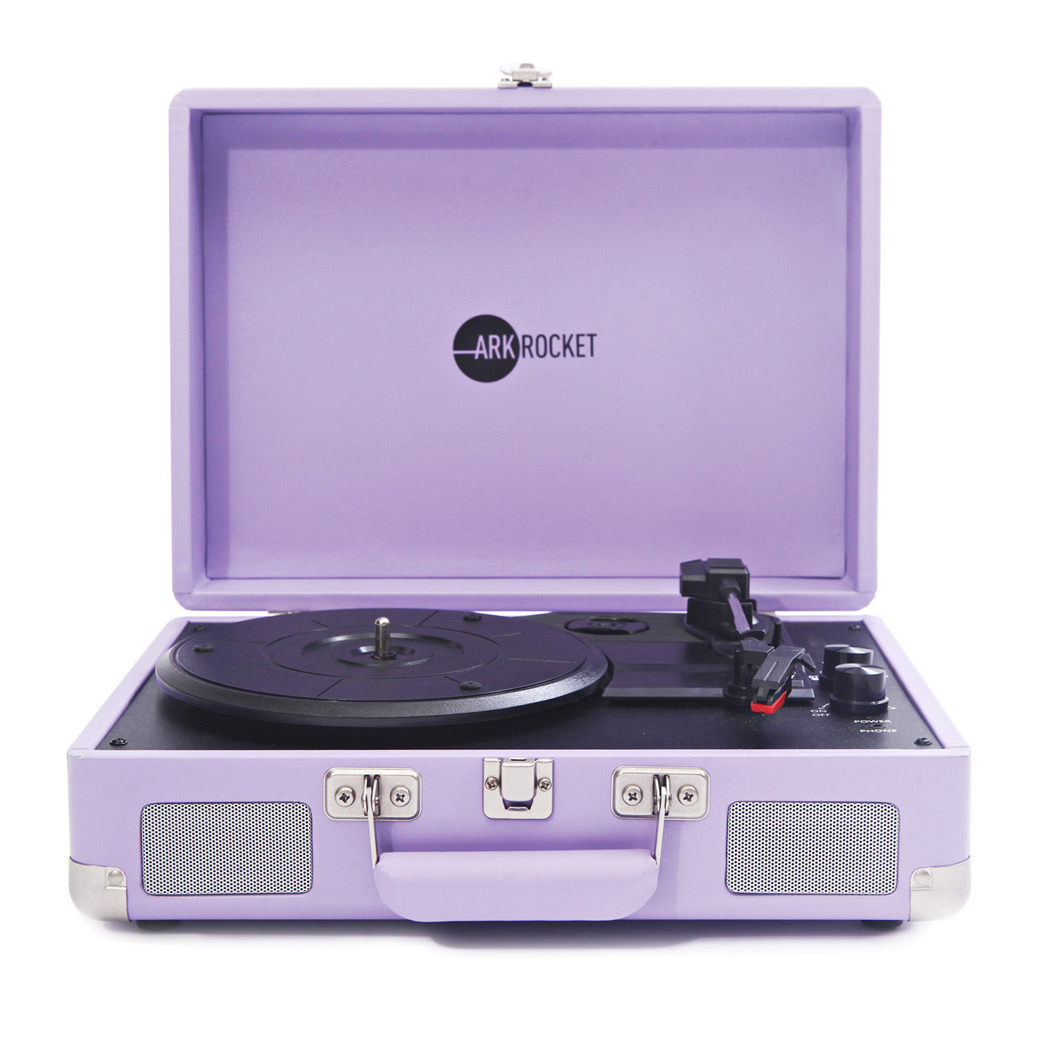 Curiosity Suitcase Bluetooth Turntable - Lavender