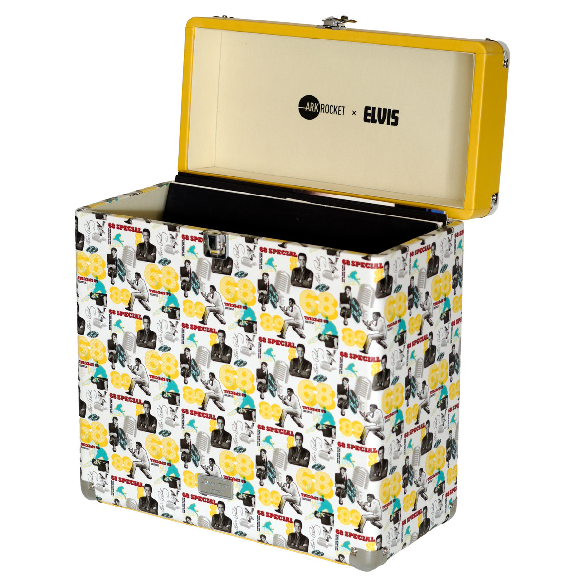 Arkrocket x Elvis Records Storage Case - Yellow