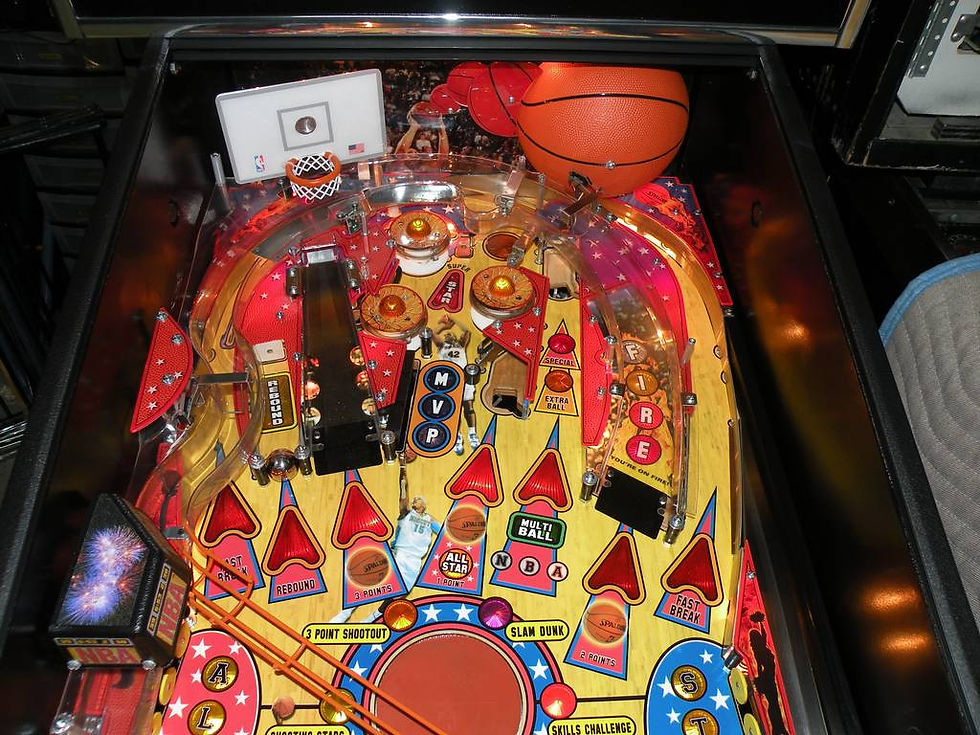 縮圖：美国Stern 弹珠机 NBA - 2009年发行 [中文版]