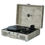 Thumbnail: Curiosity II Suitcase Bluetooth Turntable - Gray Wood Grain