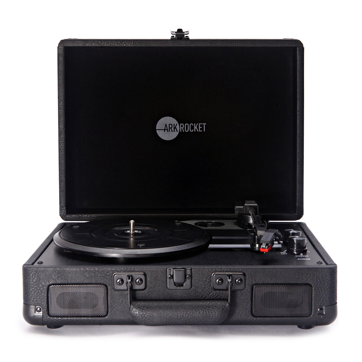 Curiosity II Suitcase Bluetooth Turntable - Black