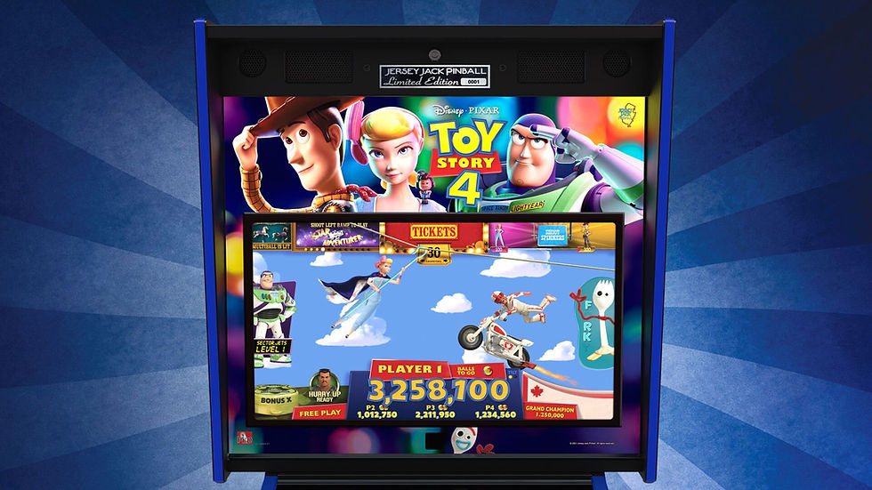 縮圖：玩具总动员4 限量版弹珠机 JJP 美国制造 Toy Story™ Limited Edition Pinball