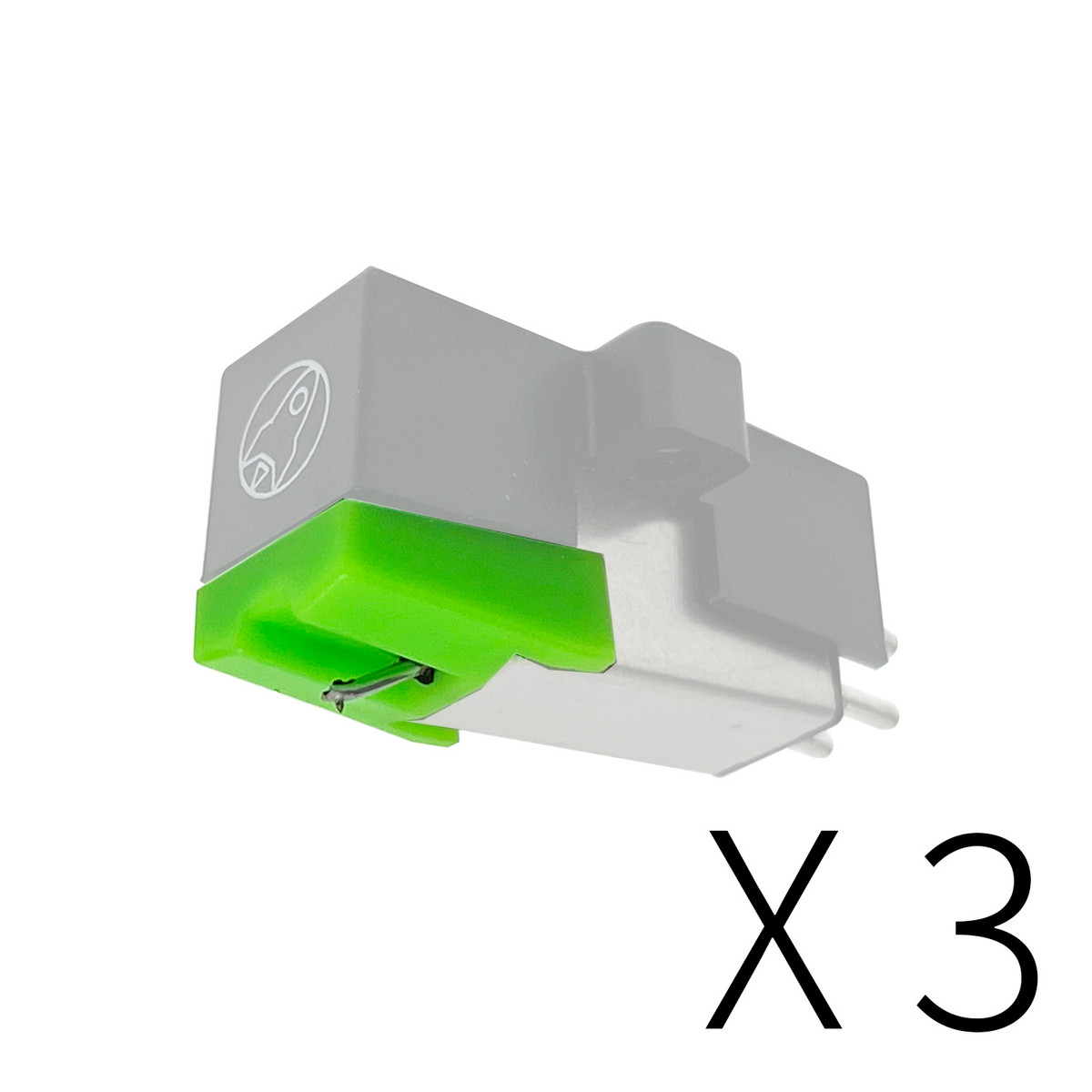 3 X Replacement Stylus AR-N60 Rocket Moving Magnet Cartridge