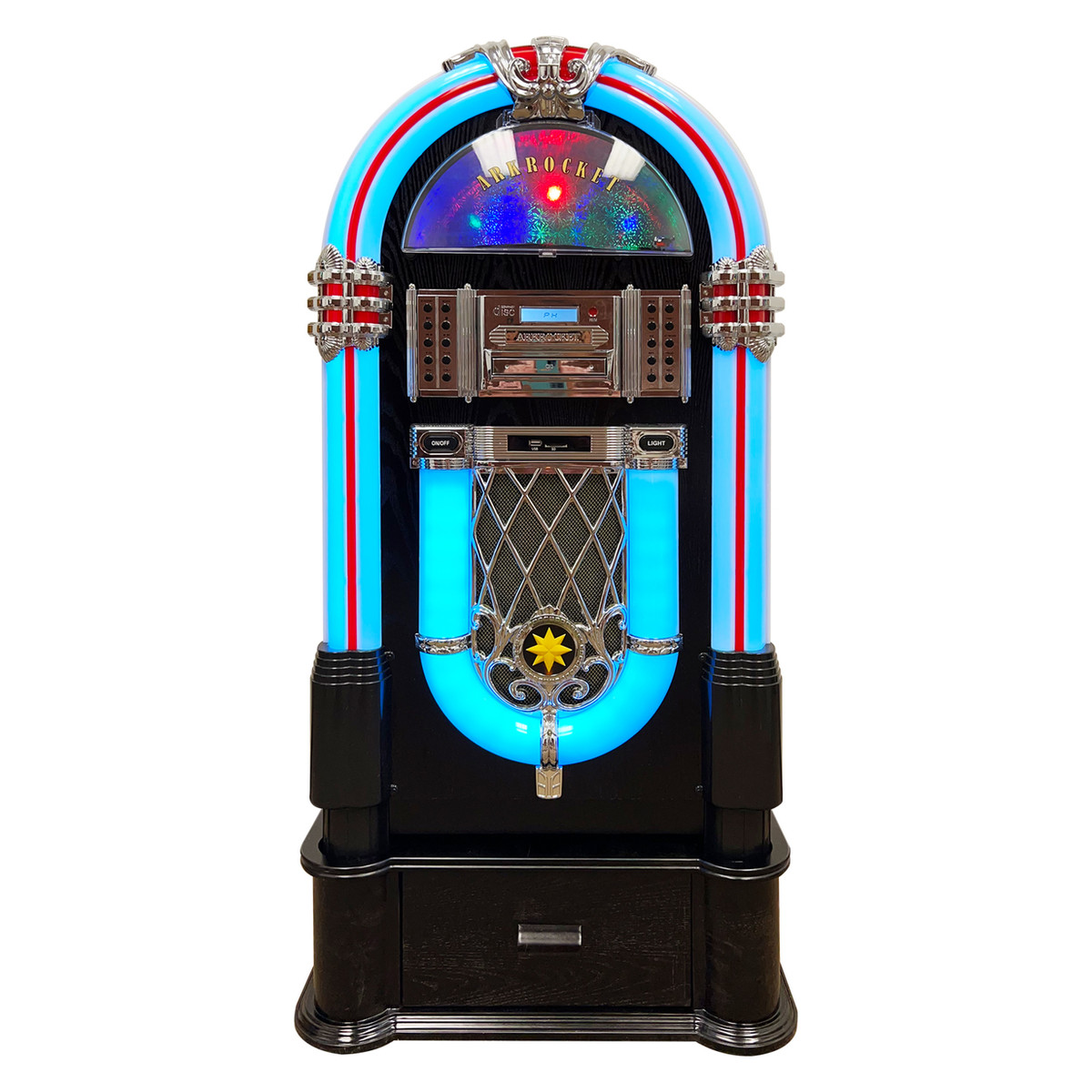 Taurus II Jukebox with Stand - Black