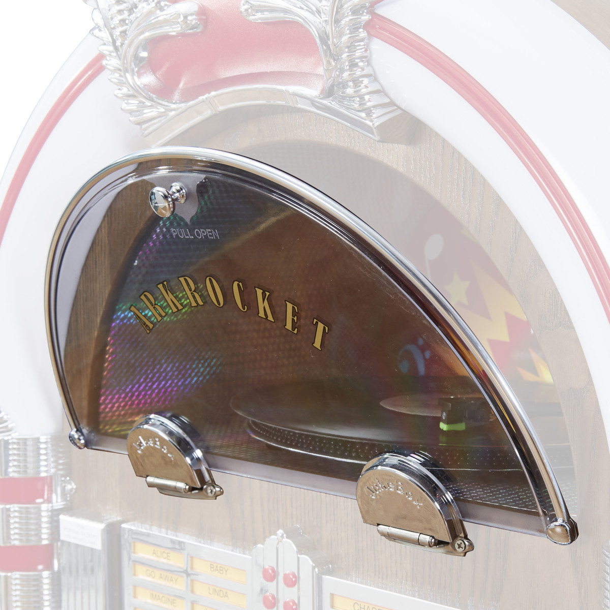 Jukebox Glass Dust Cover For Saturn V - AR12C