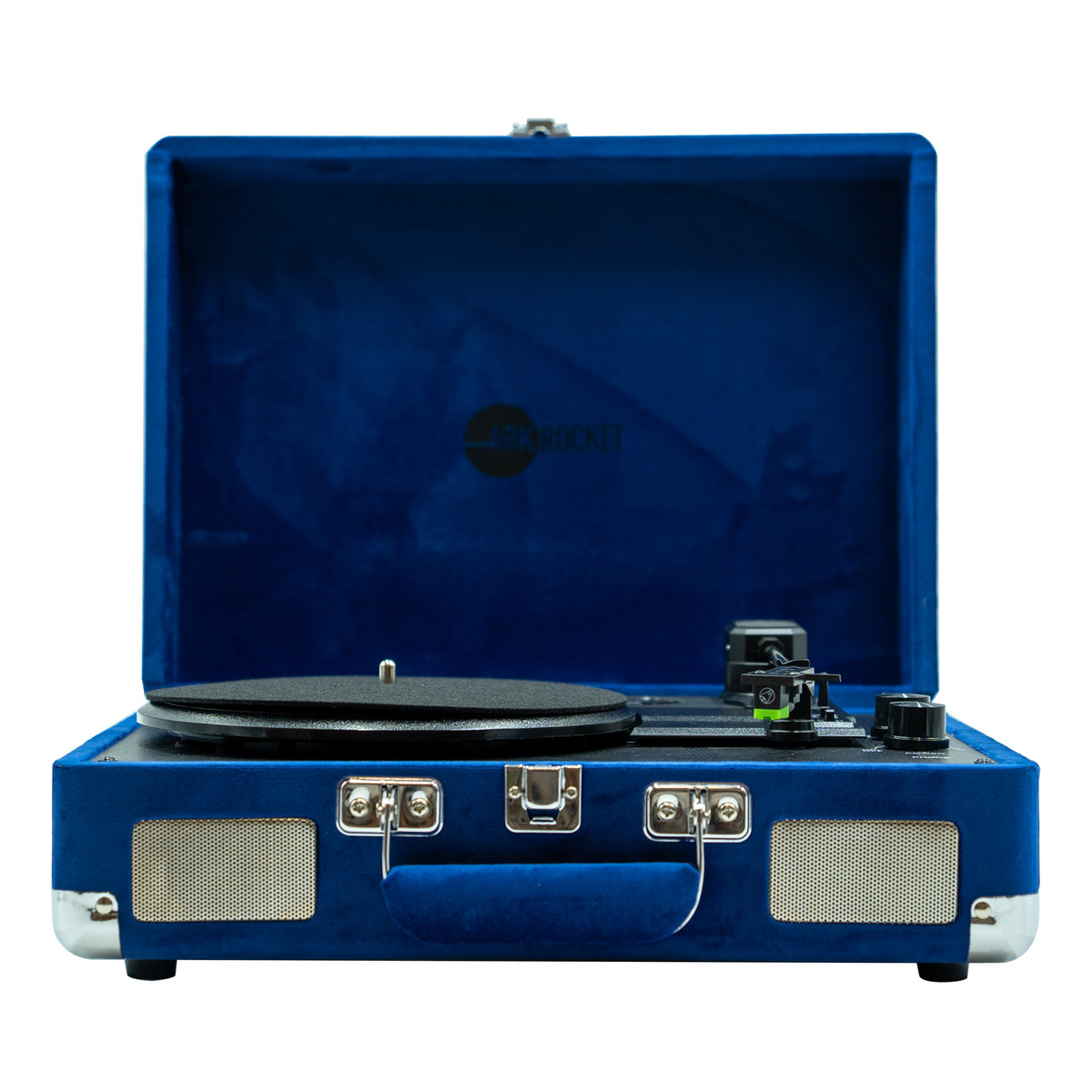 Curiosity II Suitcase Bluetooth Turntable - Klein Blue