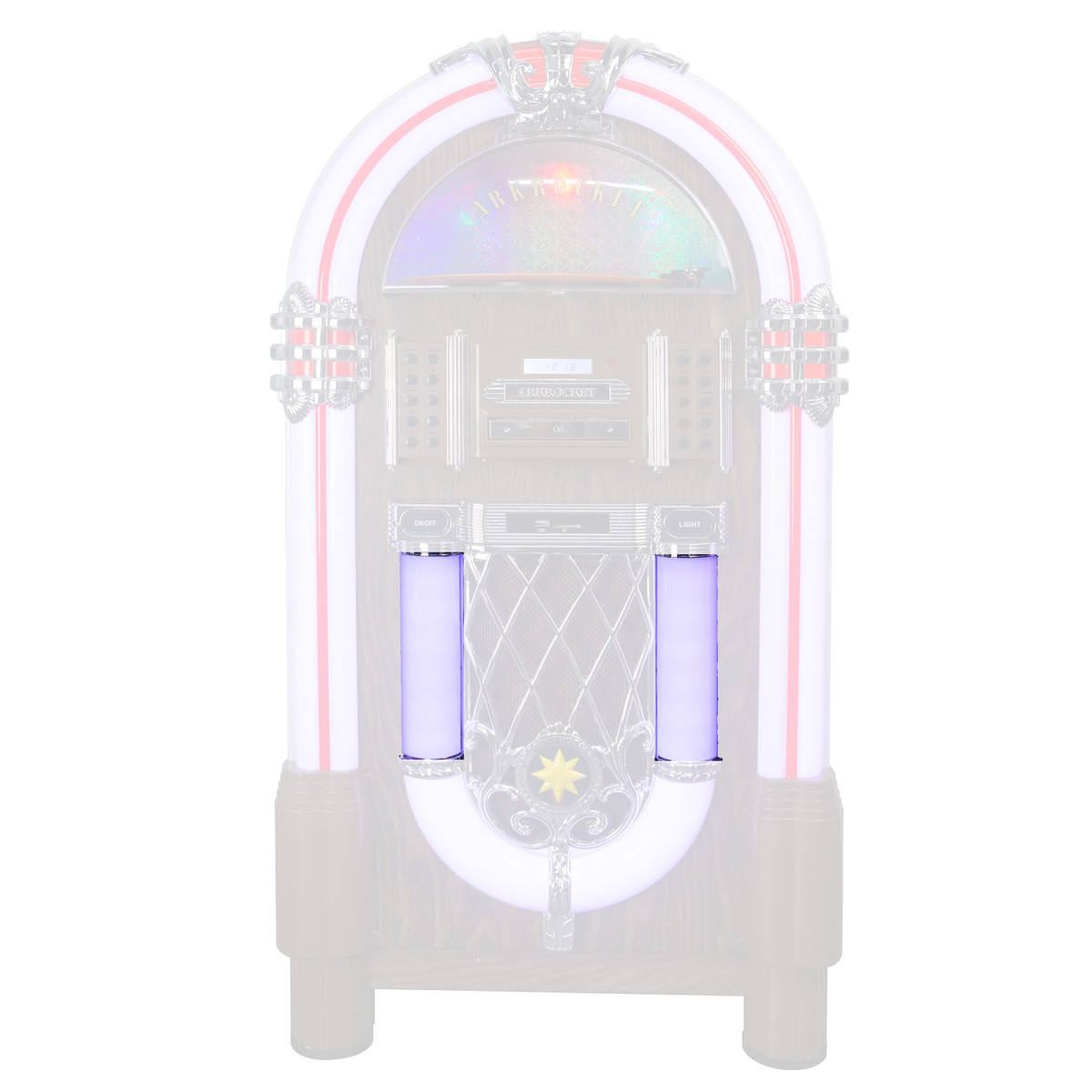 A pair of white vertical LED light covers compatible with Taurus II series