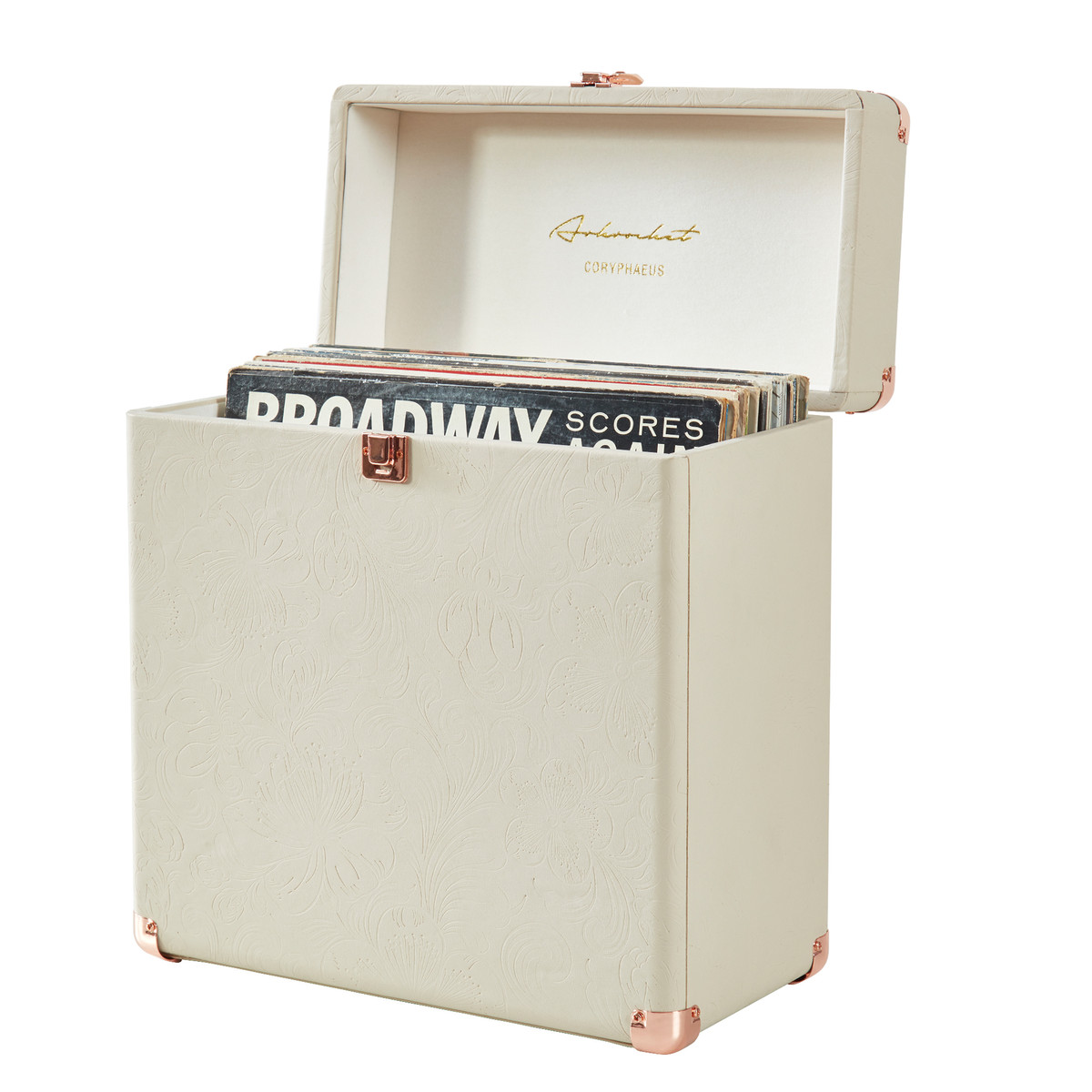 Artemis Records Storage Case - Flora Engraved