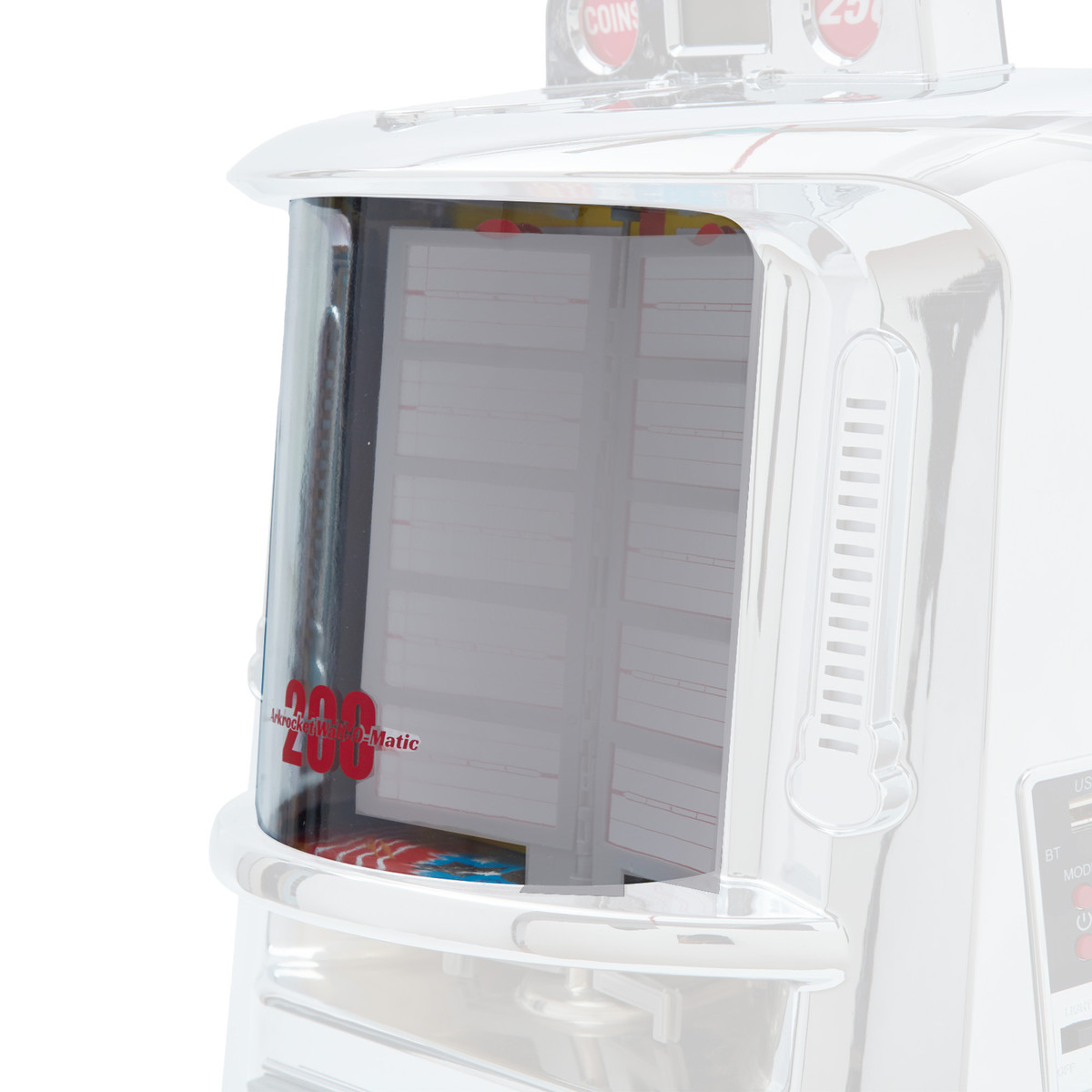 Parts: Transparent window acrylic cover of  200 Wall-O-Matic